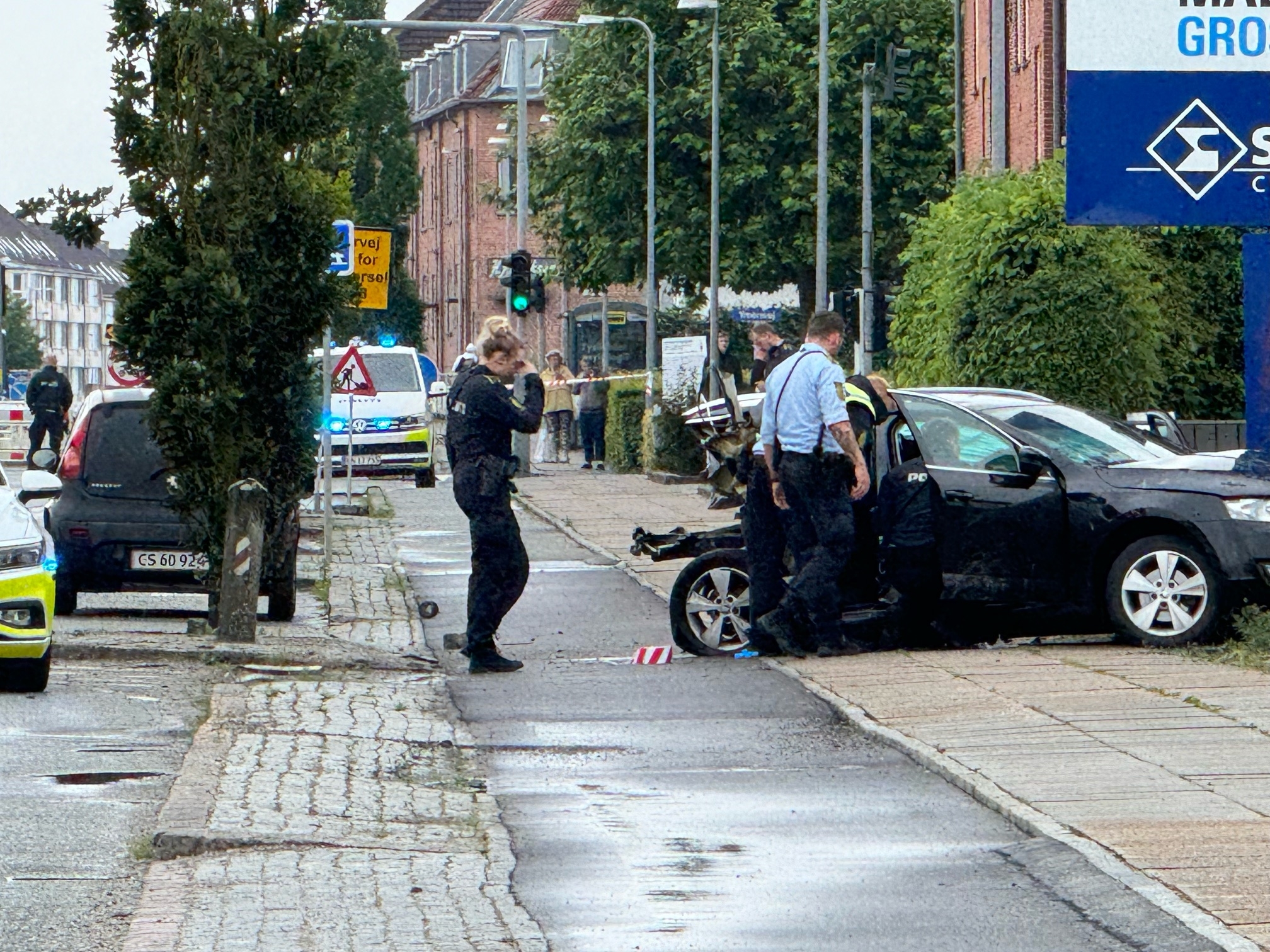 Anholdt Mand Var I Et Andet Trafikuheld Kort F R D Dsulykke