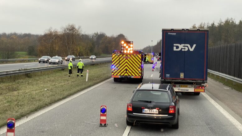 uheld Hillerød motorvejen
