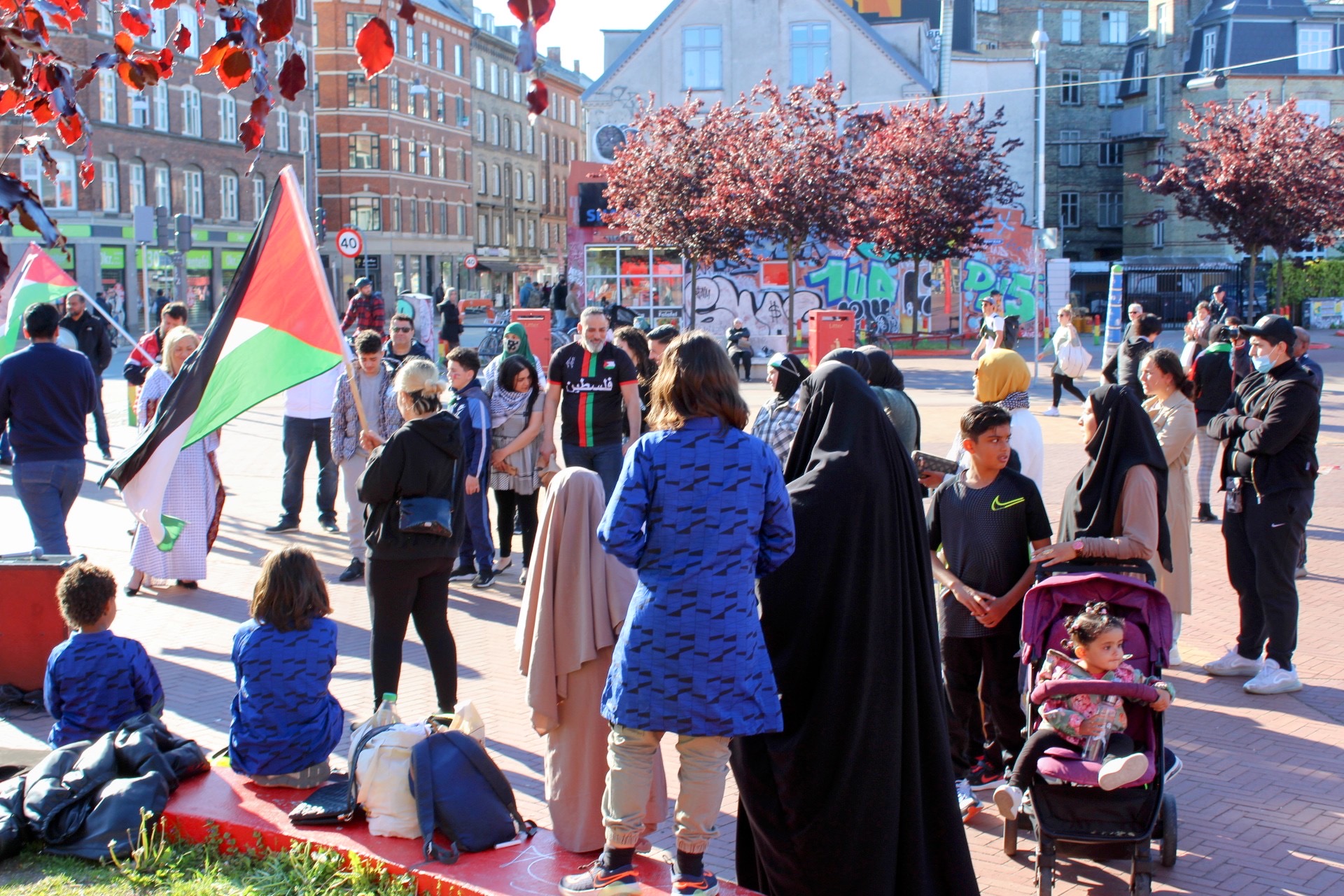 Demonstration på Den Røde Plads - “Free Palestine”