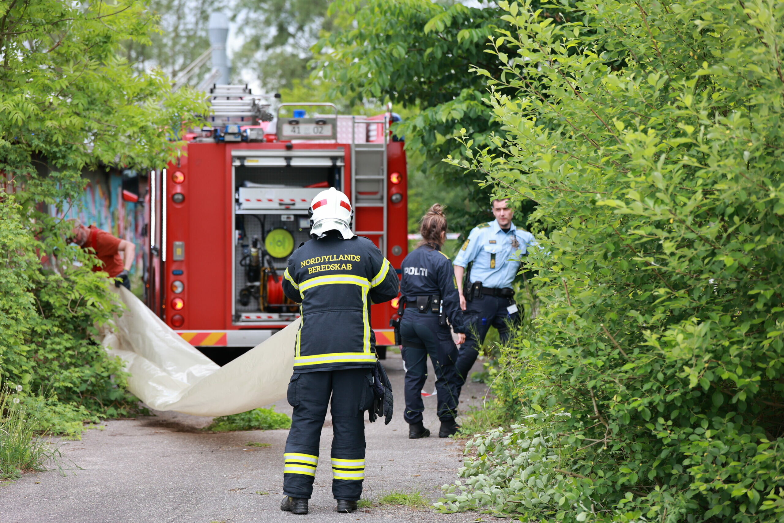 Beredskabet Rykker Ud Til Bygningsbrand I Nørresundby