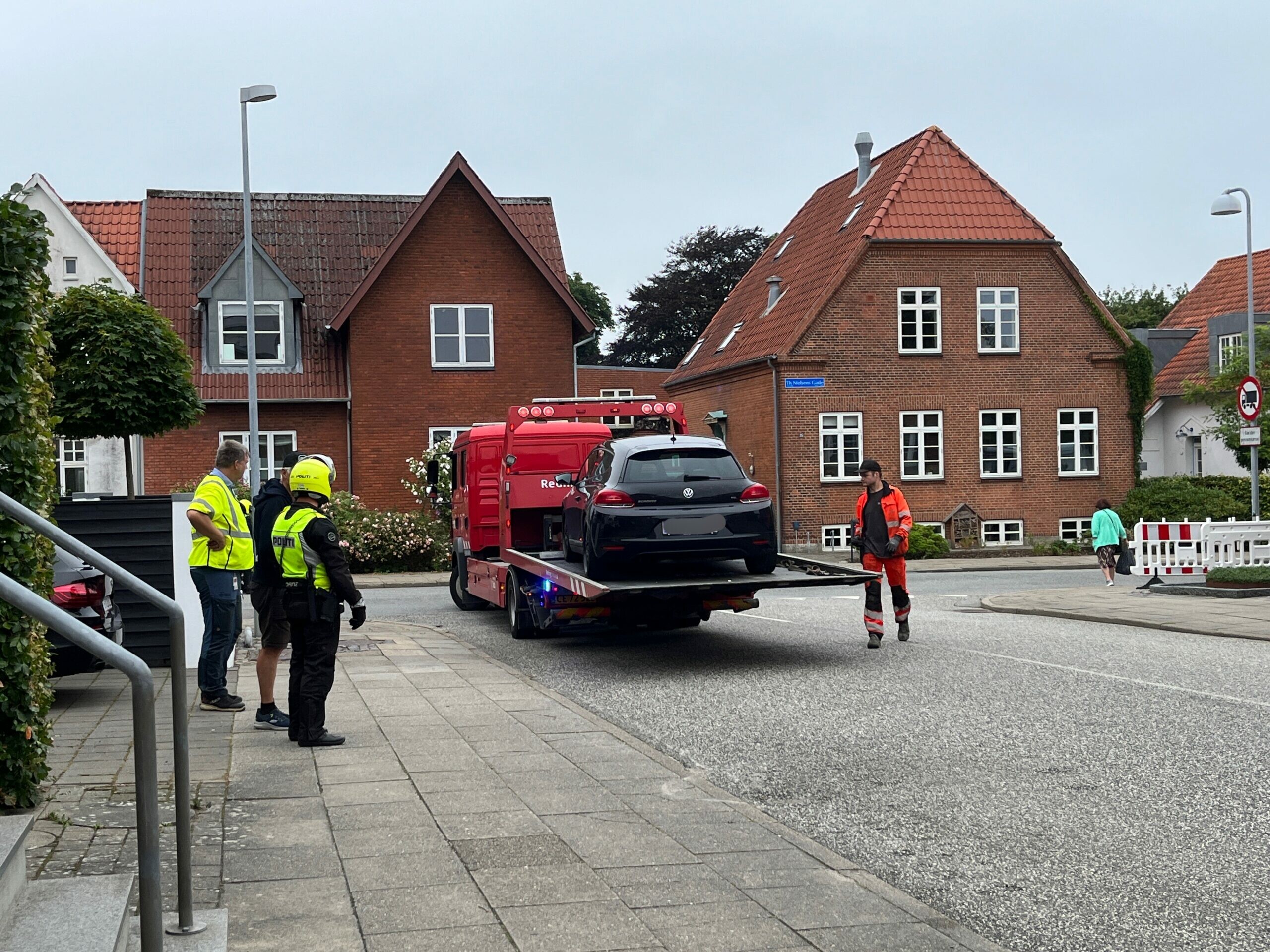 Stoppested Herning Flere biler fjernes inden løb i Herning