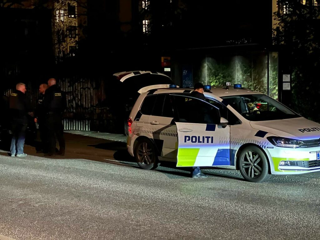 Politi Og Ambulance Til Stede Ved Christiania 