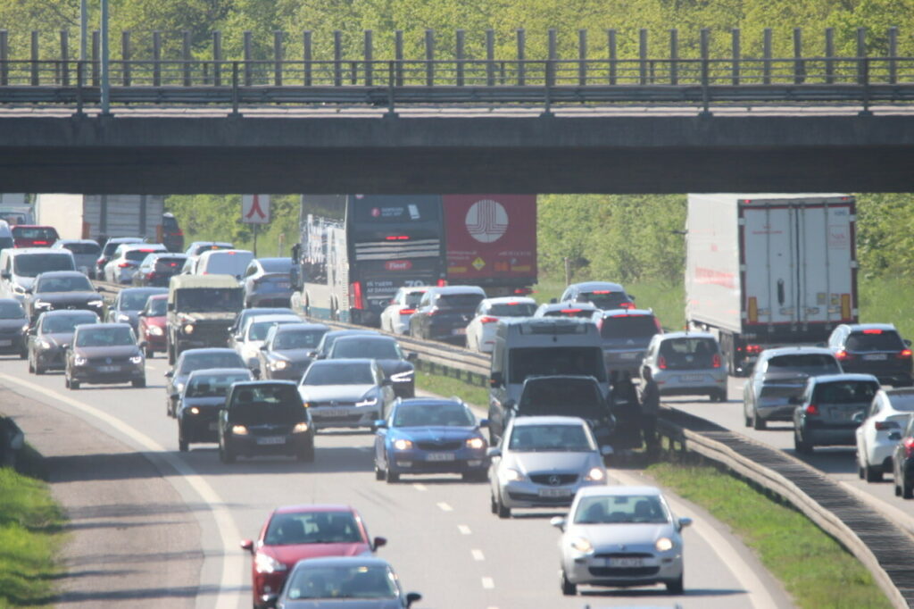 Uheld På Fynske Motorvej Giver Massiv Kø