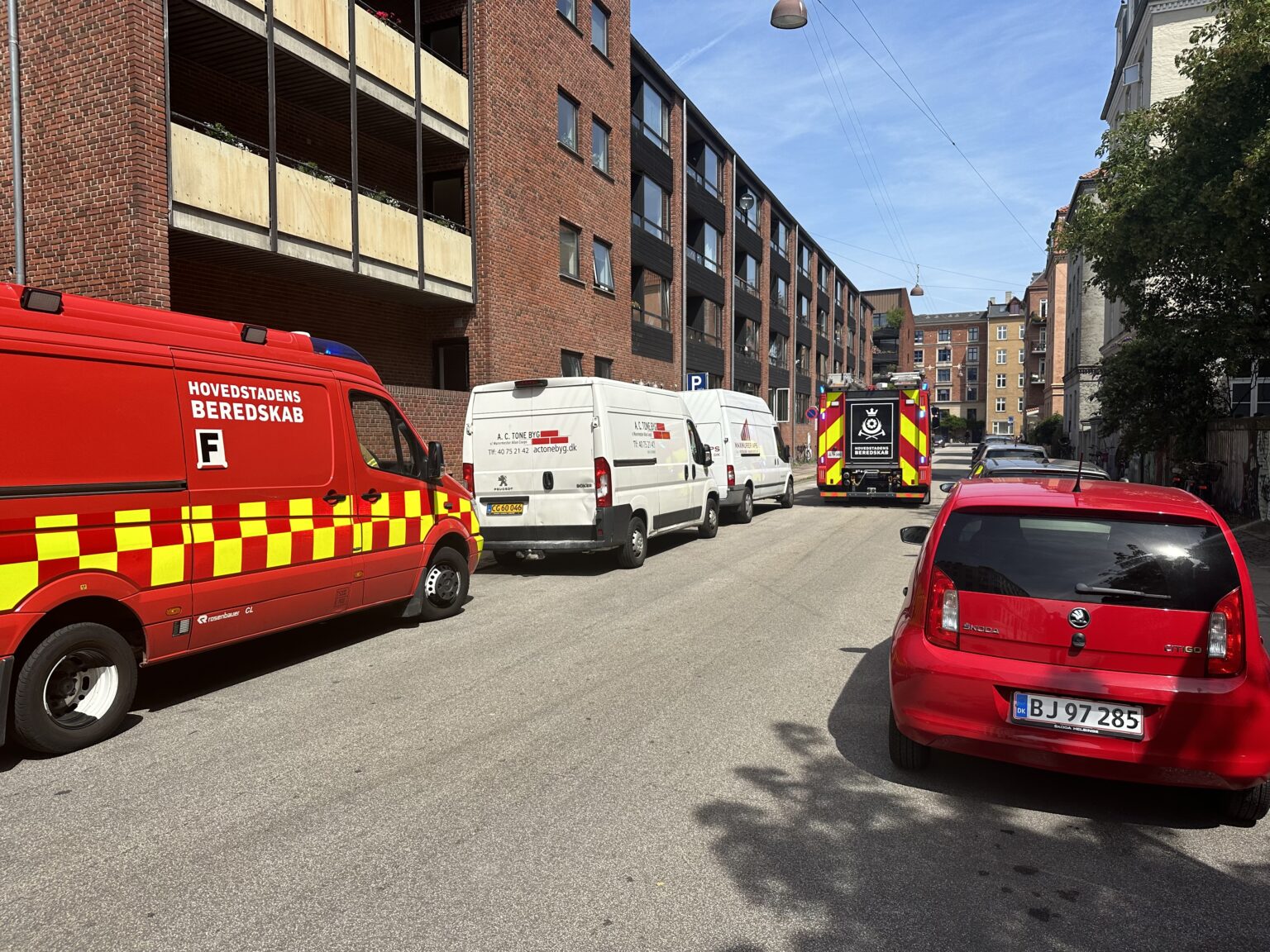 Melding Om Brand I København