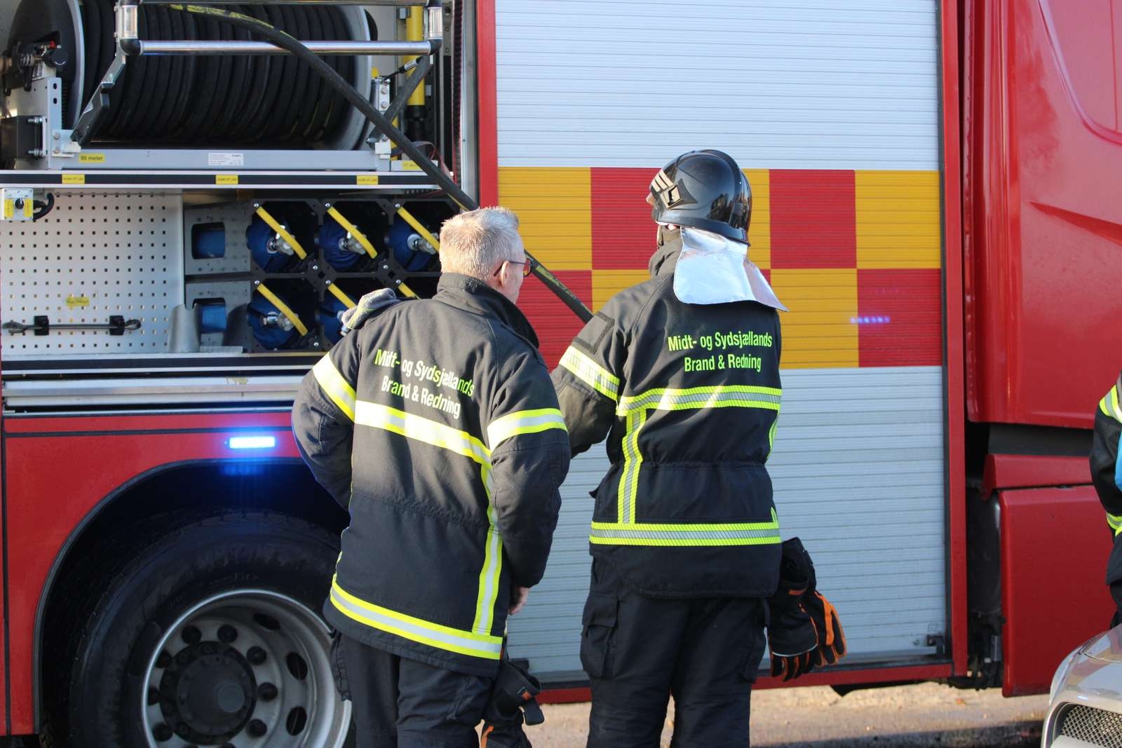 Større Område Spærret: Gasledning Gravet Over