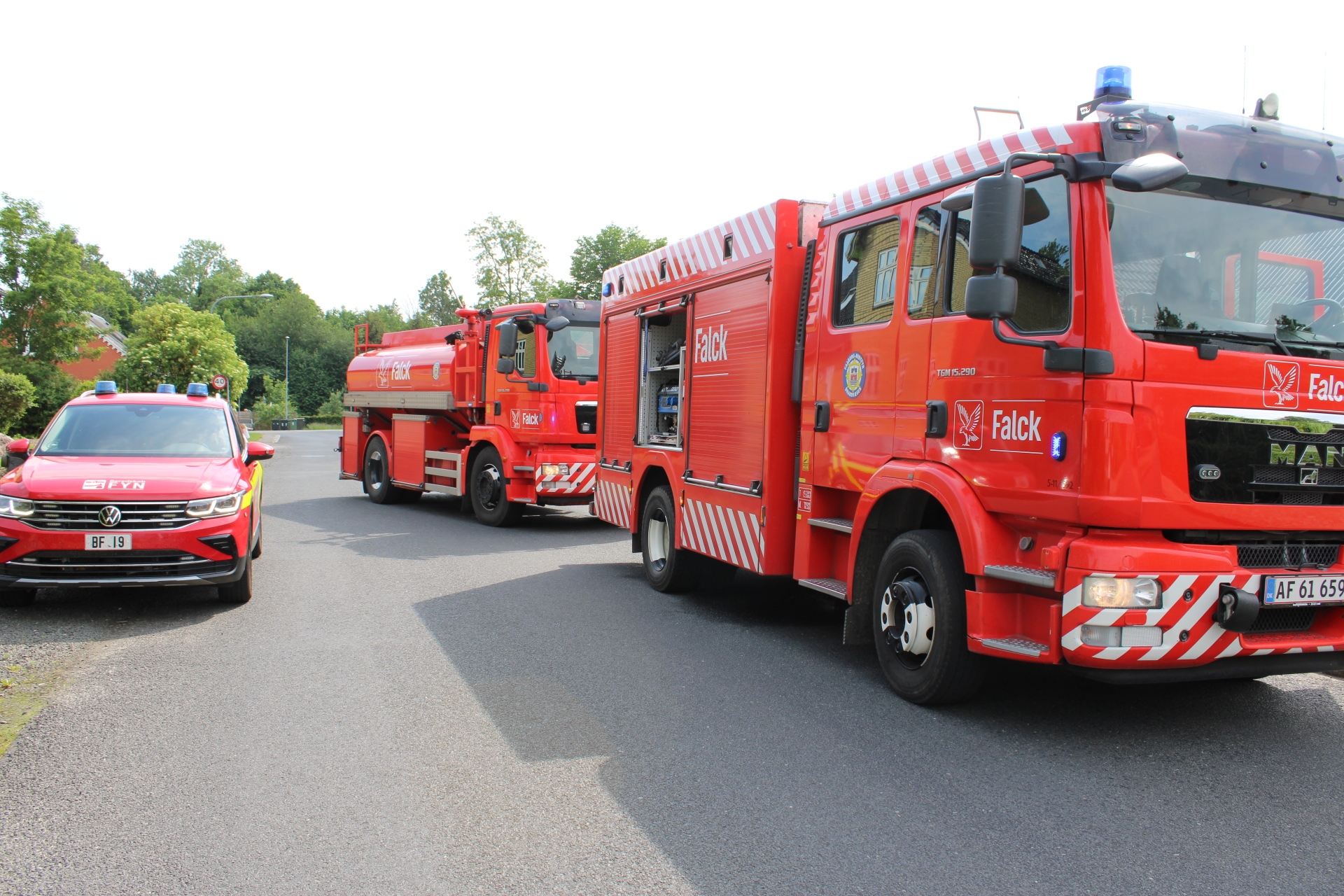 Lokalnyt: Beredskabet Rykker Ud Til Brand