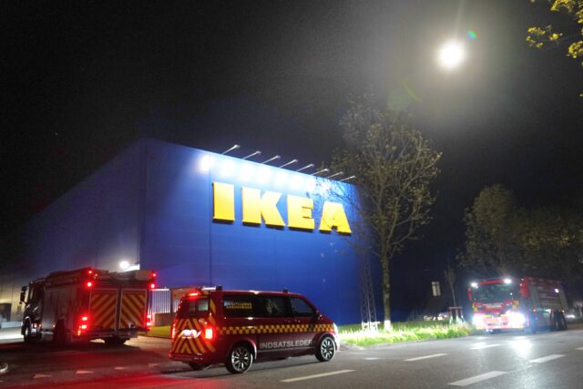 Alarm går i IKEA i Aarhus