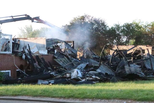Kæmpe brand: Hus brændte ned til grunden i nat