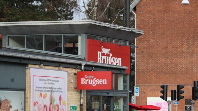 SuperBrugsen facade tilbud.