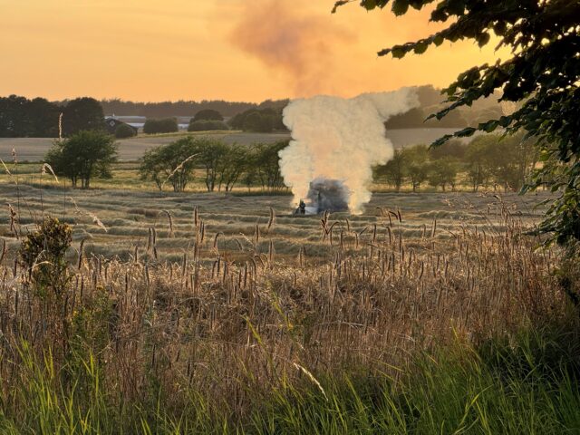 Lokalnyt: Markbrand i Grønholt