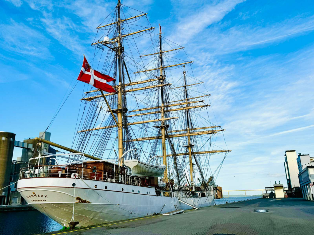 Skoleskibet i Vejle.