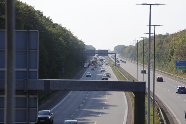 Uheld skyld i KÆMPE kø på motorvej