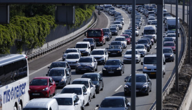 Tre timers forlænget rejsetid: Tre motorvejsuheld lammer trafikken