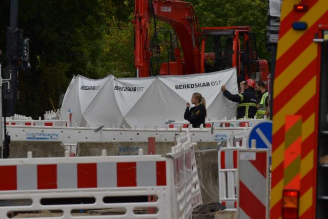 Mand ramt af jernplade: Afgået ved døden