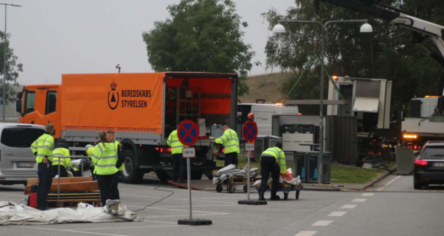 Kæmpe færdselskontrol langs motorvejen