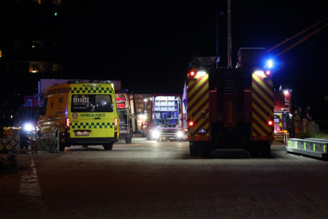 Tragisk: Mand kører i havnen og drukner