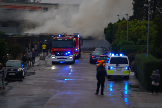 Store flammer i boligkvarter