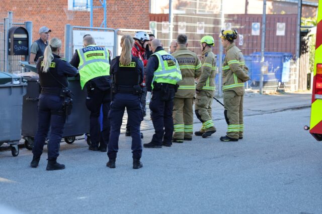 Massiv udrykning til folkeskole