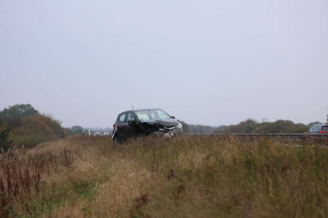 Færdselsuheld på Herningmotorvejen