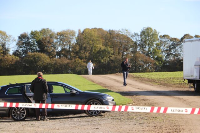 Bomberyddere rykker ud til landejendom