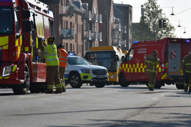 Flere køretøjer i færdselsuheld i København