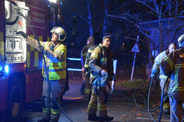 Drama på parkeringsplads i Albertslund