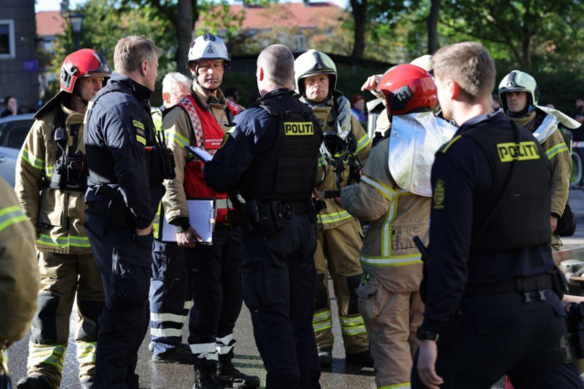 Velkendt københavner bygning i brand