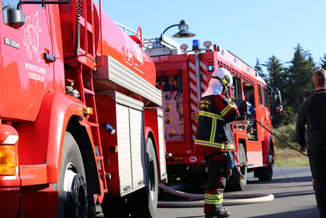 Dramatiske scener i sommerhusområde