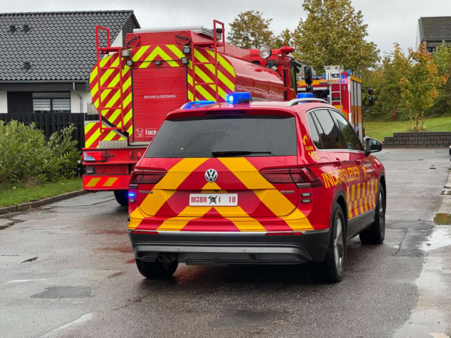 Brand fra brødrister spreder sig