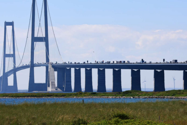 Vigtig info til bilister: Spærring på Storebæltsbroen