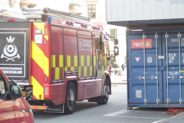 Rykker ud til melding om brand