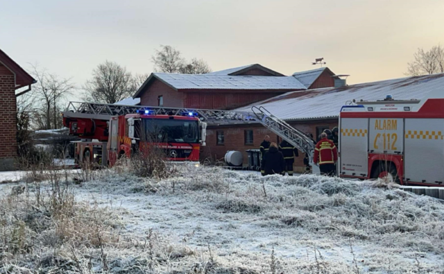 Bjerringbro: Brandvæsenet rykker ud