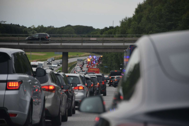 Stort uheld spærrer motorvej: Op til 30 minutters forlænget rejsetid