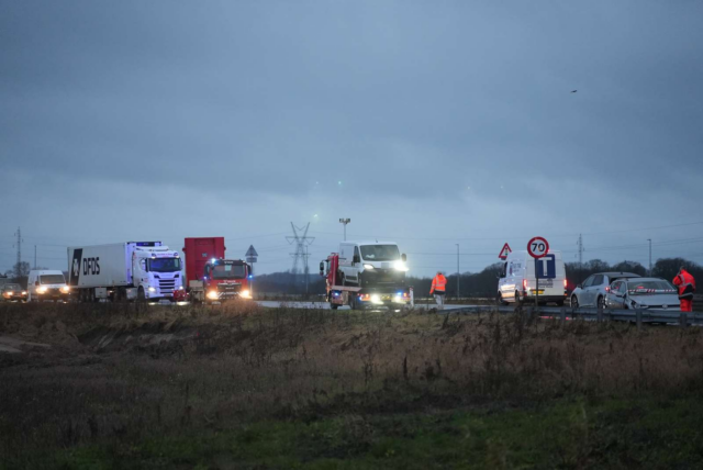 Uheld skaber store forsinkelser