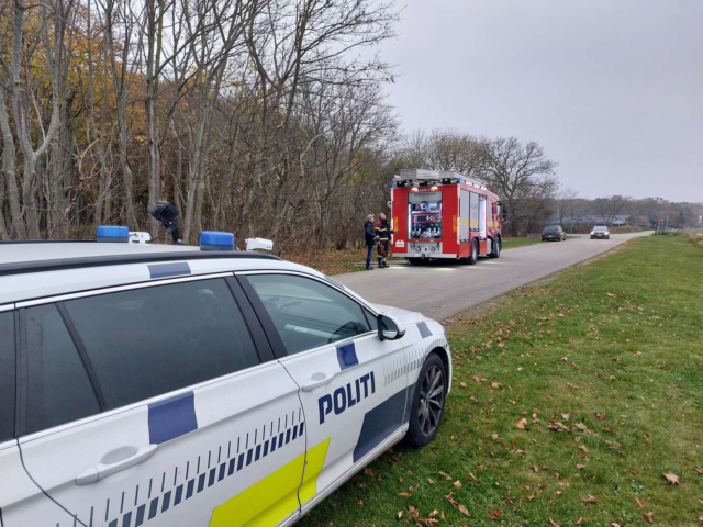 Brand i skur sender brandbil ud på jomfrutur