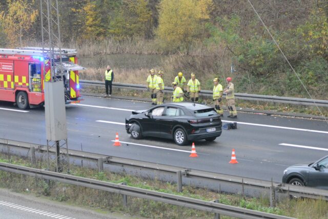 Motorvejsulykke på Vestegnen: Airbags udløst