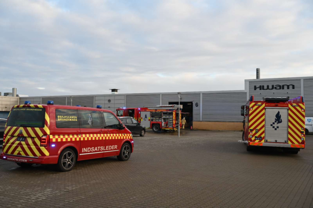 Brandvæsenet rykker ud flere steder i Hørning