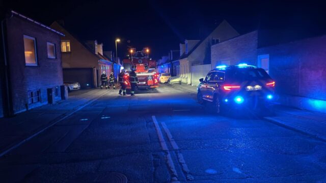 Brand bryder ud i Nykøbing Falster