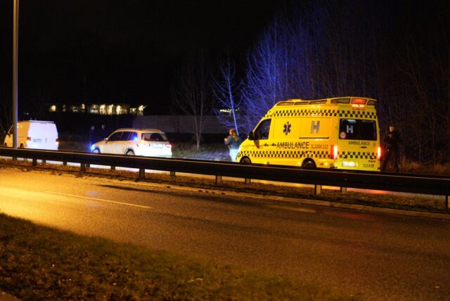 Ambulancereddere rykker ud til uheld