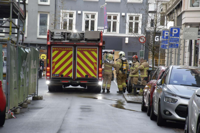 Rykker ud til brand midt i Aarhus