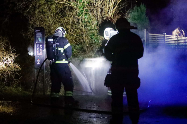 Brand bryder ud i Gentofte