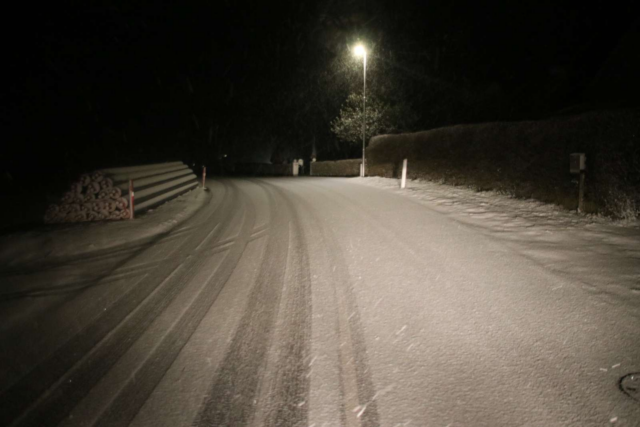 Hele landet får sne: Op til 15 centimeter