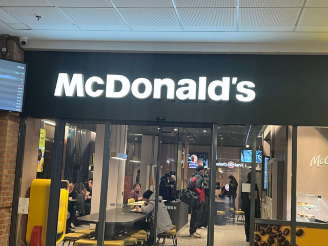 Dramatisk hændelse på McDonald’s