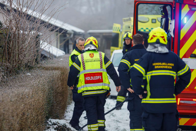 Ældre dame mister livet i husbrand