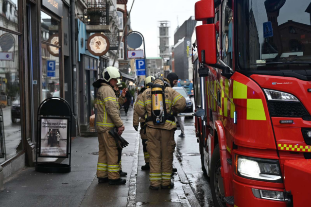 Brand bryder ud i centrum af Aarhus