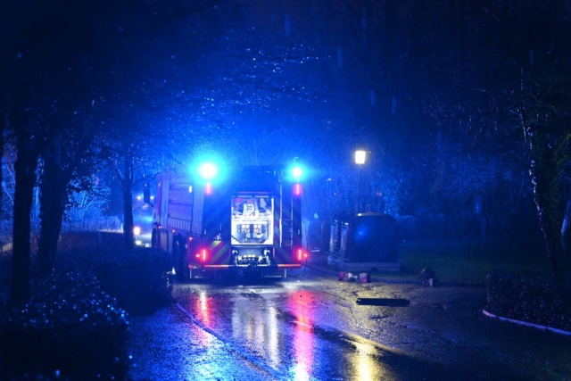 Horsens: Brand i hus