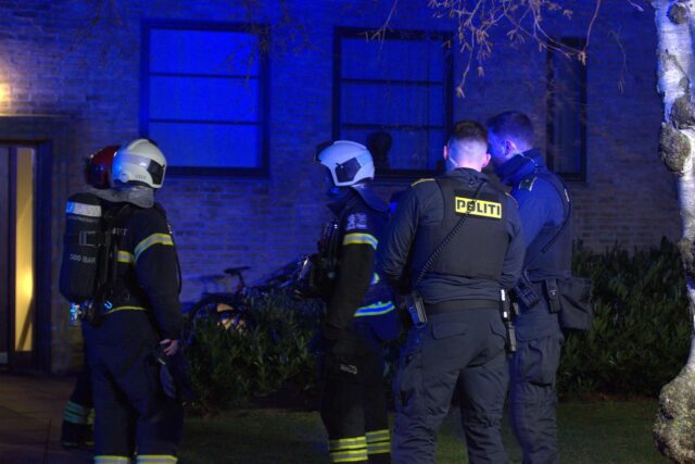 Melding om brand i lejlighed