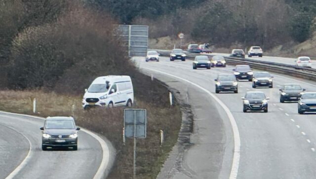 Skal du på weekend med en fartbøde? På denne motorvej blitzer fotovogn nu på livet løs