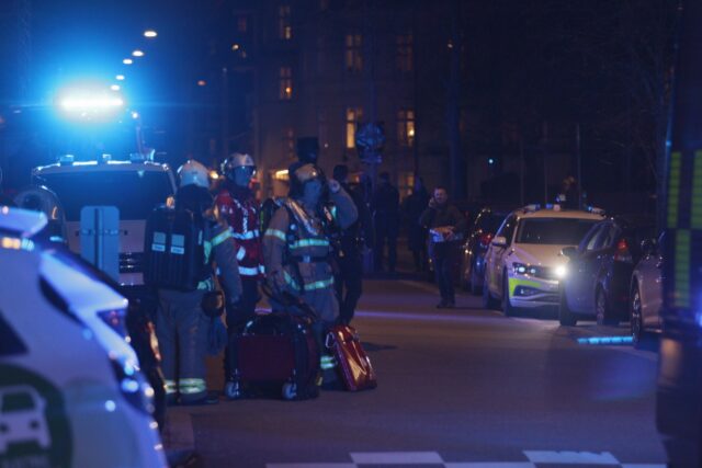 Brand i restaurant på Nørrebro: Hastig udrykning