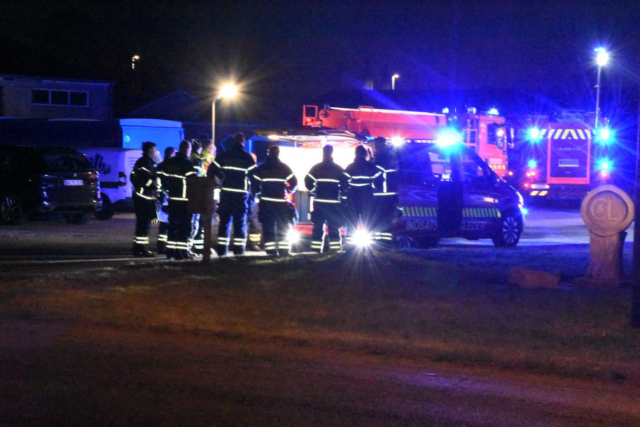 Brandvæsenet haster til industribrand